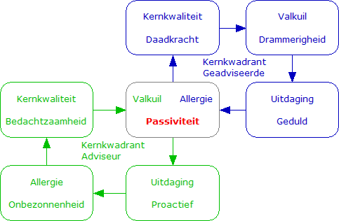 kernkwadranten van adviseur en geadviseerde